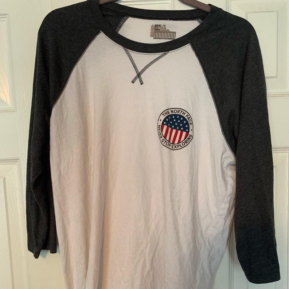 The North Face Mens Large 3/4 Sleeve